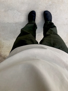 「MHL.」｜「アイテム（その他シューズ）」を使った、ざきおさん（メンズ・171cm）の夏コーディネート