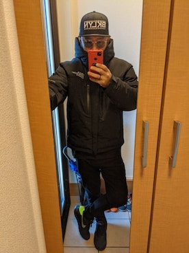 「jiggys shop（ジギーズショップ）のアイテム（パンツ）」を使った、YOSAKU☆TEEさん（メンズ・170cm・40代）の冬コーディネート