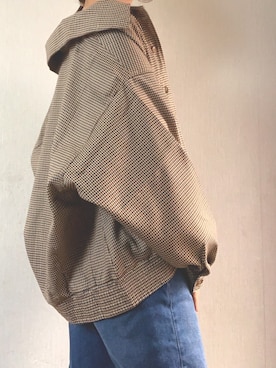 「moitytto」｜「アイテム（ブルゾン）」を使った、muuuu＊さん（レディース・162cm）の春コーディネート
