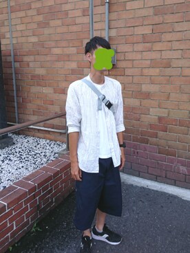 としをさん（メンズ・175cm）の夏コーディネート