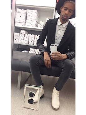 「ALDO（アルド）のアイテム（帽子）」を使った、luiindigoさん（メンズ・175cm）の春コーディネート