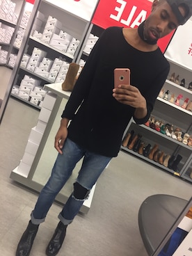 「ALDO（アルド）のアイテム（ブーティ）」を使った、luiindigoさん（メンズ・175cm）の春コーディネート