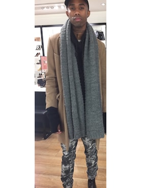 「H&M（エイチ・アンド・エム）のアイテム（ブーティ）」を使った、luiindigoさん（メンズ・175cm）の春コーディネート