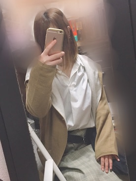 「AS KNOW AS」｜「アイテム（ジャケット/アウター）」を使った、ちむ太。さん（レディース・167cm）の春コーディネート