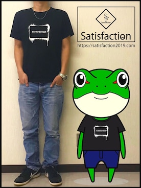 「SWAGGER（スワッガー）のアイテム（パンツ）」を使った、Satisfactionさん（メンズ・171cm）の夏コーディネート