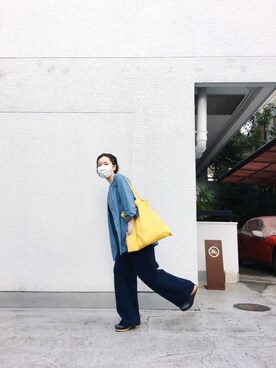 「POOL（プール）のアイテム」を使った、enmteriさん（レディース・156cm）の秋コーディネート