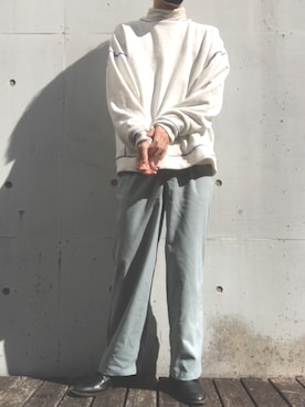 「GUコーデ」｜「アイテム（セットアップ）」を使った、oshachillさん（メンズ・171cm）の冬コーディネート