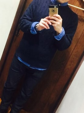 「VISARUNO（ビサルノ）のアイテム」を使った、M_ASAKIさん（メンズ・166cm）の秋コーディネート