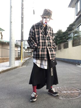 Shinさん（メンズ・171cm）の冬コーディネート