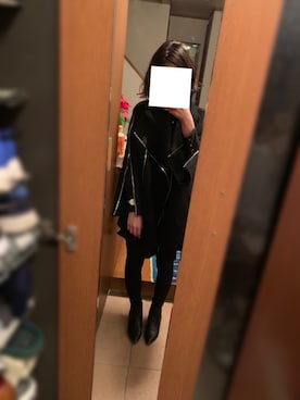 「Daniel Wellington」｜「アイテム（ブーツ）」を使った、がんでんさん（レディース・160cm）の冬コーディネート