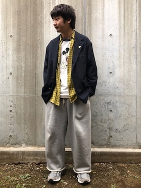 オ・イツキさん(メンズ・171cm)の春コーディネート