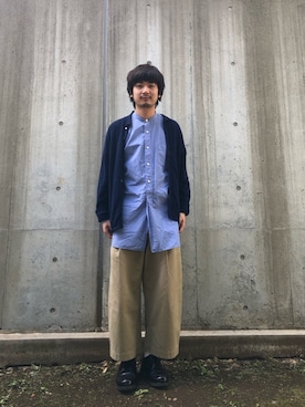 オ・イツキさん(メンズ・171cm)の春コーディネート