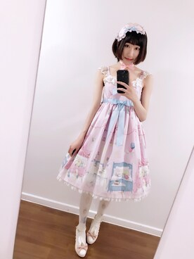 「萌え」｜阿萤-Hotaruさん（レディース・165cm）の春コーディネート