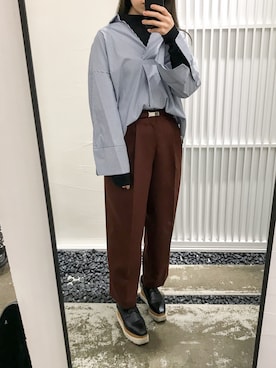 mochiさん（レディース・162cm）の冬コーディネート