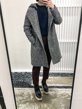 mochiさん（レディース・162cm）の冬コーディネート