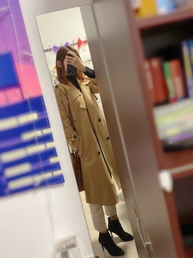 「Dogeared（ドギャード）のアイテム」を使った、Chayaさん（レディース・160cm）の秋コーディネート