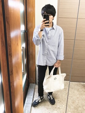 「花見」｜「アイテム（腕時計）」を使った、kurioさん（メンズ・168cm）の春コーディネート