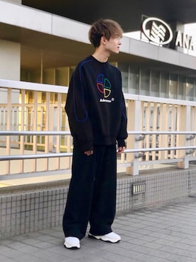 「SUNSEA（サンシー）のアイテム（アクセサリー）」を使った、じゅんいちさん（メンズ・172cm）の秋コーディネート