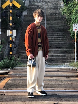 じゅんいちさん（メンズ・172cm）の秋コーディネート