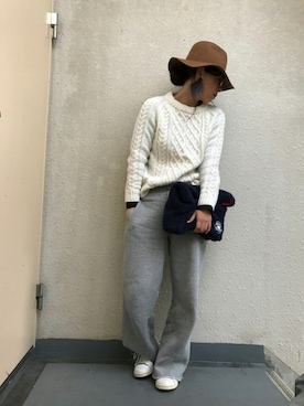 *:)ayaさん(レディース・160cm)の冬コーディネート