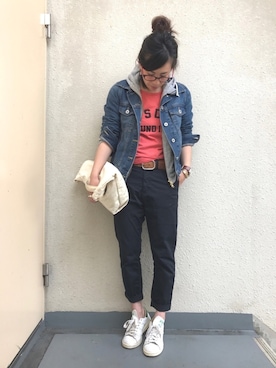 *:)ayaさん(レディース・160cm)の春コーディネート