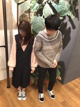 「SEVENDAYS=SUNDAY（セブンデイズサンデイ）のアイテム（ワンピース/ドレス）」を使った、Naokiさん（メンズ・174cm）の冬コーディネート