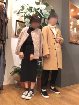 「SEVENDAYS=SUNDAY（セブンデイズサンデイ）のアイテム（ワンピース/ドレス）」を使った、Naokiさん（メンズ・174cm）の冬コーディネート