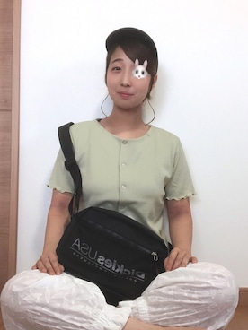 「jemiremi」｜ayano☺︎”さん（レディース・153cm）の夏コーディネート
