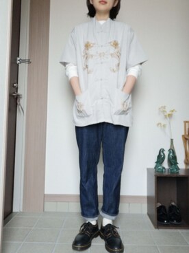 久保みのりさん（レディース・165cm）の春コーディネート