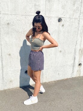 ふかた  しほさん（レディース・157cm）の夏コーディネート