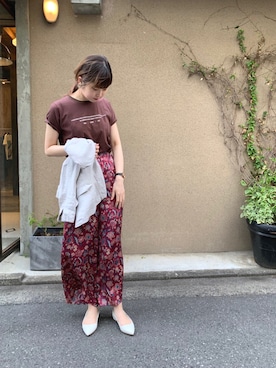 haga.さん（レディース・164cm）の春コーディネート