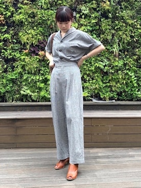 haga.さん（レディース・165cm）の夏コーディネート