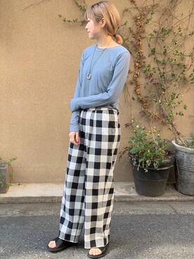 haga.さん(レディース・165cm)の春コーディネート
