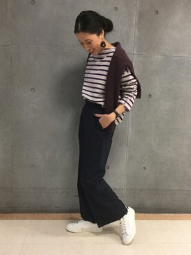 「Jack Gomme（ジャックゴム）のアイテム」を使った、natukiさん（レディース・155cm）の冬コーディネート