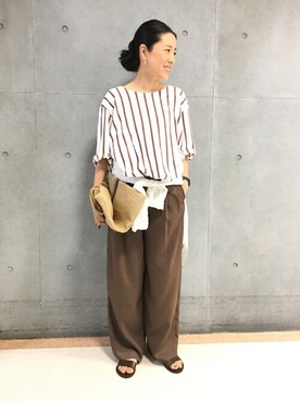 natukiさん（レディース・155cm）の夏コーディネート