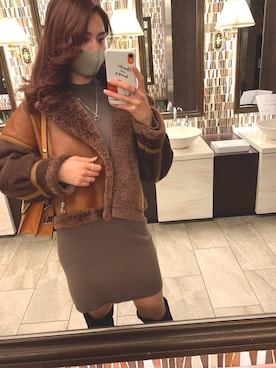 「LouisVuitton」｜「アイテム（その他）」を使った、kiichasoさん（レディース・170cm）の冬コーディネート