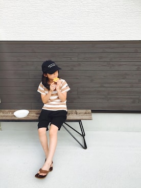 HALULUさん(キッズ・130cm)の夏コーディネート