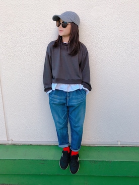 HALULUさん（キッズ・136cm）の秋コーディネート