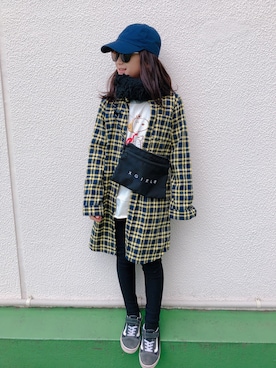 HALULUさん(キッズ・138cm)の秋コーディネート