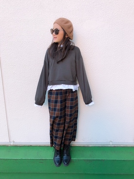 HALULUさん(キッズ・138cm)の冬コーディネート