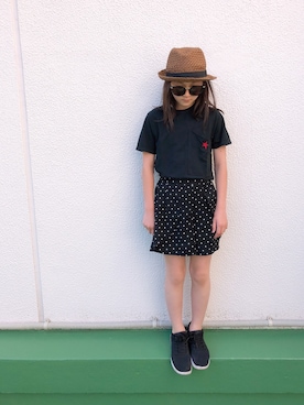 HALULUさん（キッズ・140cm）の春コーディネート