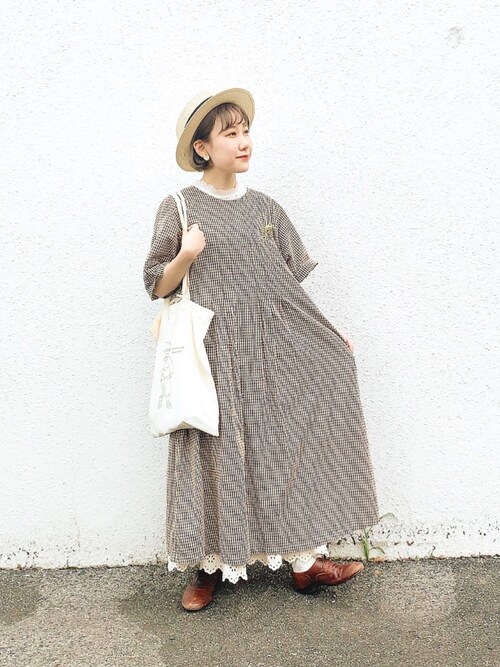 はまちゃん Chambre De Charmeのワンピースを使ったコーディネート Wear
