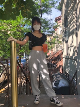 「brandymelville」｜JojosOOTD:3さん（レディース・160cm）の夏コーディネート