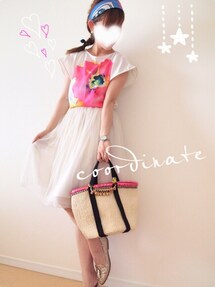 ZARA | ビッグフラワープリント(Tシャツ/カットソー)