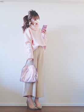 natsuさん（レディース・161cm）の冬コーディネート