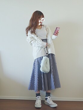 natsuさん（レディース・161cm）の春コーディネート