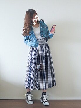 natsuさん（レディース・161cm）の春コーディネート