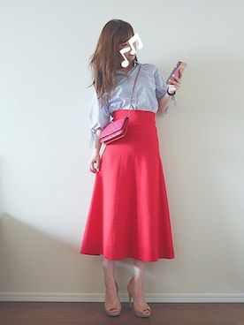 「SONIA RYKIEL（ソニアリキエル）のアイテム」を使った、natsuさん（レディース・163cm）の夏コーディネート