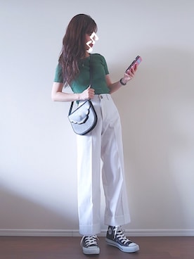 「DAMIANI（ダミアーニ）のアイテム」を使った、natsuさん（レディース・162cm）の夏コーディネート