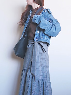 「DAMIANI（ダミアーニ）のアイテム」を使った、natsuさん（レディース・162cm）の秋コーディネート